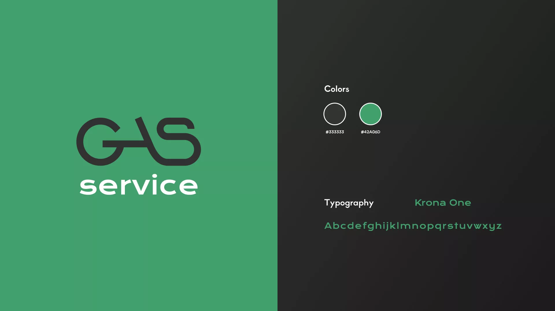 Разработка логотипа компании «Сервис газ» в Шацке