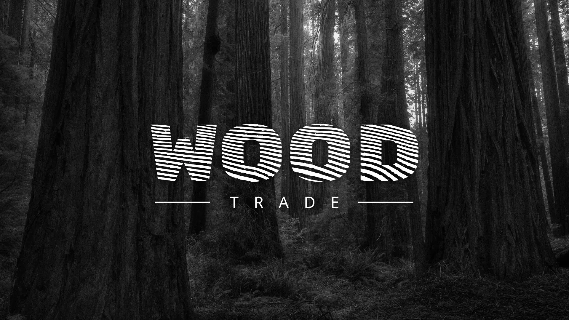 Разработка логотипа для компании «Wood Trade» в Шацке