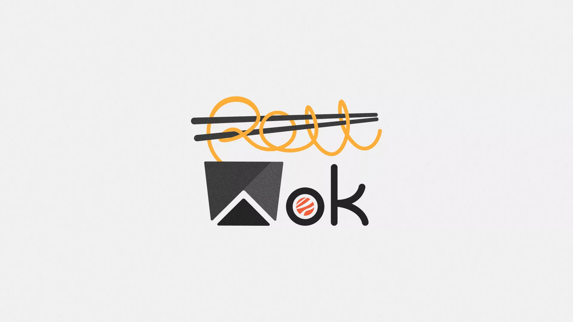 Разработка логотипа в Шацке для суши-бара «Roll Wok Club» Разработка логотипа в Шацке для суши-бара «Roll Wok Club»